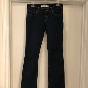 Abercrombie dark wash jeans